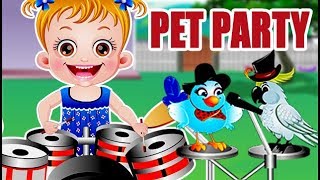 Baby Hazel Pet Party  Fun Game Videos By Baby Hazel Games [upl. by Hebert668]