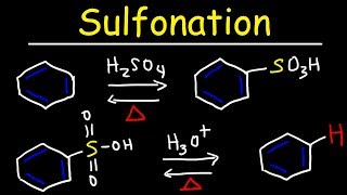 Sulfonation of Benzene amp Desulfonation Reaction Mechanism  Aromatic Compounds [upl. by Ilajna569]