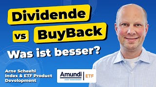 Aktienrückkäufe vs Dividenden Was ist besser für dein Portfolio  BuyBack ETF  extraETF [upl. by Fong]