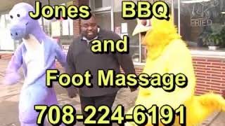 Jones bbq and foot massage [upl. by Valera]