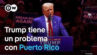 Comentarios racistas e insulto a Puerto Rico en mitin de Trump podrían costarle caro al republicano [upl. by Tess]