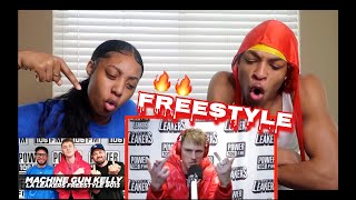 MGK  LA LEAKERS FREESTYLE REACTION EMINEM BANNED HIM🔥 [upl. by Gibrian]