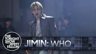 Jimin Who  The Tonight Show Starring Jimmy Fallon [upl. by Naesar]