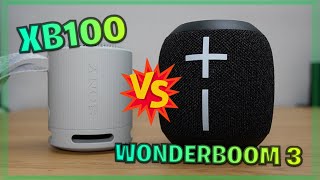 🔥 UE WONDERBOOM 3 vs Sony SRSXB100🔥 Comparativa [upl. by Boony]