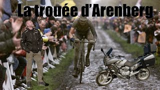 La trouée d Arenberg a moto 125 parisroubaix moto125 travel honda125cc eddymerckspogadjar [upl. by Lig]