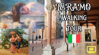 TERAMO ITALY HD WALKING TOUR a thorough walk in an unexpected gem of history and culture in Abruzzo [upl. by Dori]