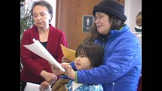 Starring Ceremony at the Unalaska Senior Center 2006 [upl. by Aihsat]