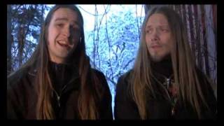 FINNTROLL  Interview w Vreth amp Skrymer [upl. by Anowahs]