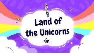 Sleep Meditation for Kids  LAND OF THE UNICORNS 4in1  Sleep Story for Children [upl. by Attiuqaj]