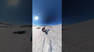 Splitboarding in June in Nome Alaska snowboard splitboard backcountry neversummer nome alaska [upl. by Loredana]