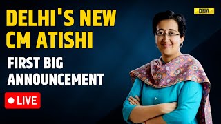 Delhi New CM Live Atishi Press Conference Live I Arvind Kejriwal I Aam Aadmi Party I Delhi CM Live [upl. by Mehta]