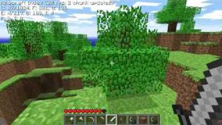 Minecraft indev Gameplay Part 1 [upl. by Obidiah]