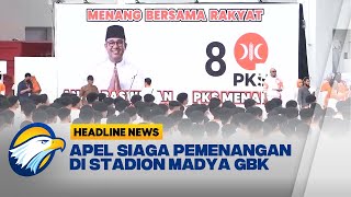 PKS Gelar Apel Siaga Pemenangan di Stadion Madya GBK [upl. by Artim80]