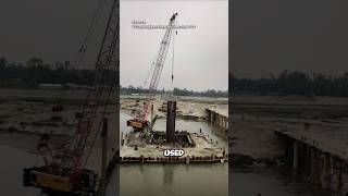 How Bridge Foundations Are Built Underwater [upl. by Yeltrab]