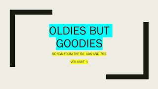 Nonstop Songs from the 50s 60s and 70s Vol 1Compilation [upl. by Gnaw]