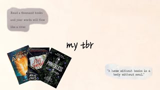 every book on my tbr [upl. by Eadrahc]