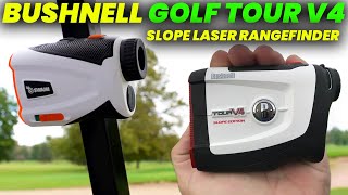 Bushnell Golf Tour V4 Slope Laser Rangefinder Golfers Review 2024 Bushnell Rangefinder [upl. by Ed72]