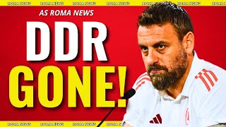 BREAKING DE ROSSI SACKED [upl. by Ringler658]