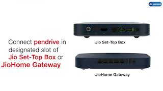 How to Access Media on Jio Set Top Box from your Phone or a Pen Drive [upl. by Eimar]