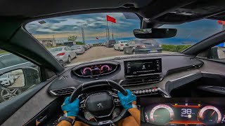 2023 PEUGEOT 3008 15 Bluehdi GT  POV Test Drive I 4K [upl. by Jaclyn]