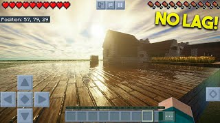 Top 5 Best MCPE No Lag Shaders For Low End Devices 116  Minecraft Pocket Edition PEXbox PS4 [upl. by Vasya]