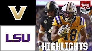 Vanderbilt Commodores vs LSU Tigers  Full Game Highlights  ESPN College Football [upl. by Papke]