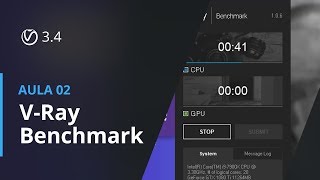 Vray 34 para SketchUp  Aula 02 Vray Benchmark [upl. by Anneyehc]