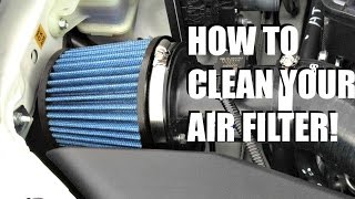 How to Clean Your Cars Air Filter [upl. by Naro]