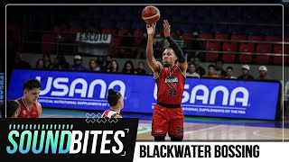 PBA Blackwater pounces on importless SMB to keep QF bid alive  SOUNDBITES [upl. by Baptista]