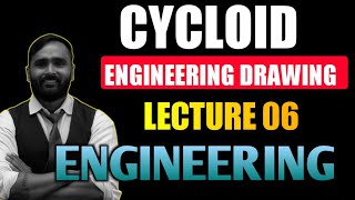 Cycloid ENGINEERING DRAWINGSGRAPHICSENGINEERINGPRADEEPSIR [upl. by Kermit]