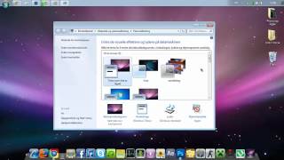 How to get Mac OS X Leopard skin for Windows 7 [upl. by Arihay]