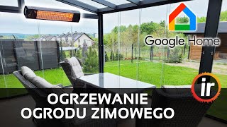 PROMIENNIKI PODCZERWIENI do ogrzewania ogrodu zimowego IRSYSTEM [upl. by Dupuy]