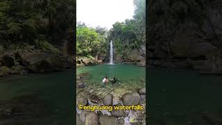 FENGHUANG WATERFALLS IN CHIAYIFANLU TOWNSHIP ytshorts taiwan taiwanbeauty [upl. by Iturk452]