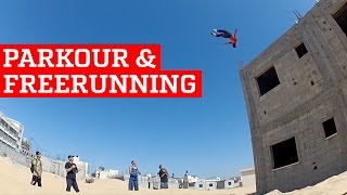 BEST PARKOUR amp FREERUNNING  PEOPLE ARE AWESOME [upl. by Milewski]