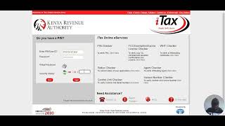 KRA How to File Limited Company Returns on the ITAX Portal [upl. by Young320]