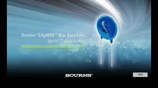 Bourns™ Model EdgMOV™ Disc Varistors [upl. by Karalee]