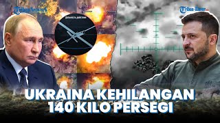 RANGKUMAN Luas Ukraina Berkurang 140 Kilometer Persegi di Donbass Selatan  Kerugian Perang 2 Kubu [upl. by Bogie]