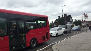 New London Bus Route 232 at Arnos Grove  GoAhead London Wright Streetlite DF  SM19KKC  WS139 [upl. by Corly]