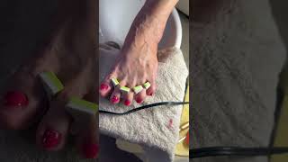 DOING GELISH PEDICURE 30 October 2024 [upl. by Laniger]