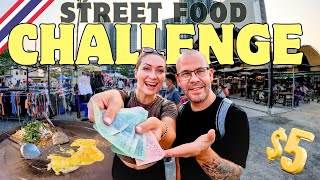 THAI STREET FOOD challenge 🇹🇭 Chang Erawan night market in Samut Prakan Thailand [upl. by Aizahs921]