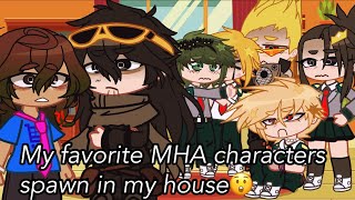 my favorite mha characters spawn in my house for 24 hours  REAL [upl. by Nnomae]