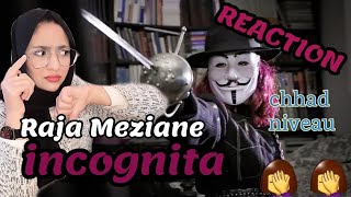 Raja Meziane  incognita Prod by Dee Tox REACTION [upl. by Secunda431]