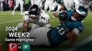 Falcons vs Eagles Game Highlights 2024 Season Week 2 [upl. by Herm]