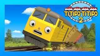 Titipo Titipo S2 Compilación 15 l Trenes para niños l Dibujos animados para niños l Titipo Español [upl. by Katlin635]