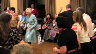 Dancing Te Avem Baxtale with Cristian Florescu and Sonia Dion at the 2015 Laguna Folk Dance Festival [upl. by Terina]