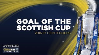 Goal of the Scottish Cup 201617 Contenders [upl. by Ayyn71]