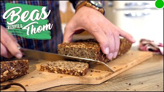 Klasse Low Carb Leinsamen Brot selber backen [upl. by Sobmalarah]