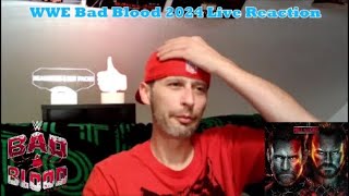 WWE Bad Blood Live Reaction  CM Punk vs Drew McIntyre Full Match [upl. by Oizirbaf]