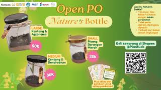 Proses Pembuatan Nature’s Bottle💚🌿 [upl. by Salamanca246]