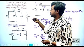 Superposition Theorem in Tamil  Circuit Analysis EC3251  Unit 2  Super Position theorem problem [upl. by End]